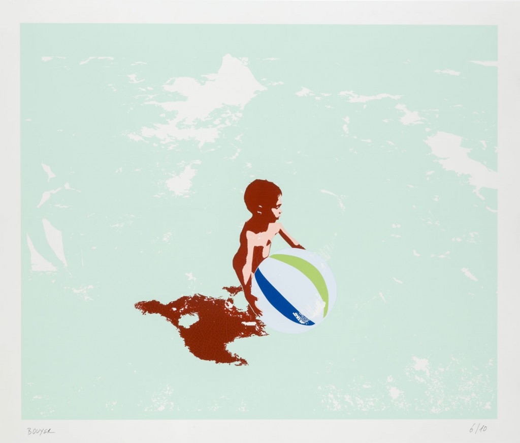 Date of creation: september 2010
Technique: screenprint on metal
Numbered and signed edition: ten specimens
Size: 76,2 x 64,5 cm